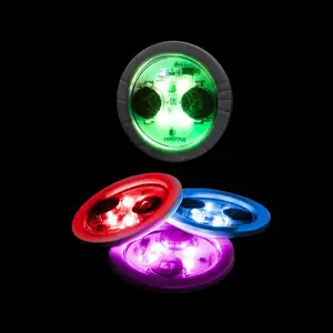 Blinking Steady Led Light Drink Coaster For Wine Liquor Bottle Beverage Night Club Party Decoration Luminous Colors Coasters