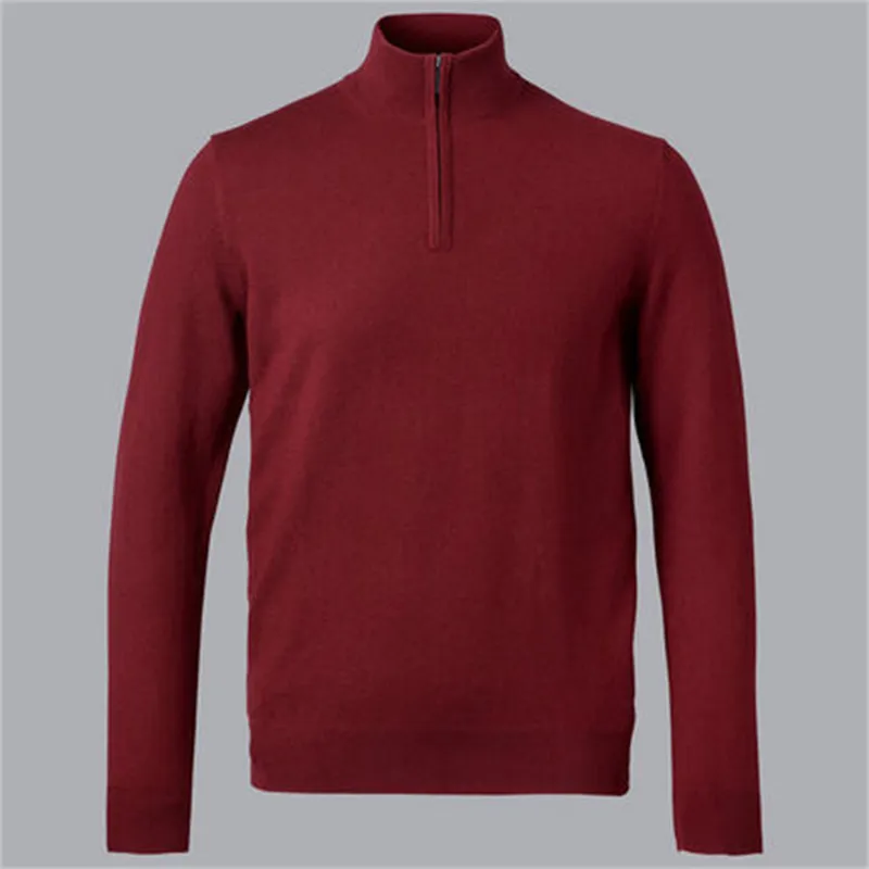 Factory Wholesale Man Golf Fashion Sweater 1/4 Zip 1 4 Pullover Windbreaker Sweatshirt