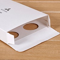 Boîte à chaussures rigide blanche en carton, emballage cadeau, boîte d'expédition personnalisée avec logo pour la livraison au détail