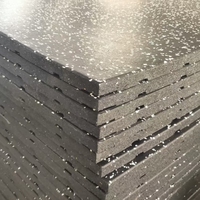 Tapis de sol en caoutchouc pour salle de sport à domicile, amortissant, anti-vibration, isolation phonique, durable, étanche, écologique, pour jardin et hall