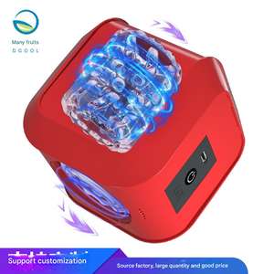 เครื่องยืดหดไฟฟ้าอัตโนมัติเต็มรูปแบบถ้วยสำหรับผู้ใหญ่เพศชายการสั่นสะเทือน50-70นาทีแบตเตอรี่ Rubik's - Product Image 2