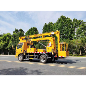 Plateforme de travail en hauteur Dongfeng de bonne qualité, 14 m, haute altitude de levage, camion-échelle 4x2 - Product Image 5