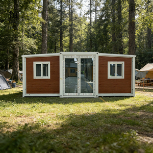 Casa Container Prefabbricata Espandibile 20FT 40FT, Casa Modulare in Acciaio Personalizzata con Cucina - Product Image 1