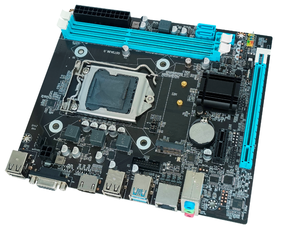 OEM H81 마더 보드 LGA 1150 소켓 새로운 이중 메모리 채널 <span class=keywords><strong>16GB</strong></span> <span class=keywords><strong>DDR3</strong></span> ATX AMD 데스크탑 SATA 하드 드라이브 인터페이스 - Product Image 2