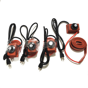 डायल थर्मोस्टेट के साथ उच्च गुणवत्ता 100% परीक्षण लचीले सिलिकॉन हीटर पट्टी - Product Image 4