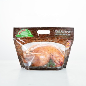 Custom Printing Zipper Plastic Rotisserie Hot Grill Roasted Chicken Packing Deli <strong>Meat</strong> Food <strong>Packaging</strong> - Product Image 4