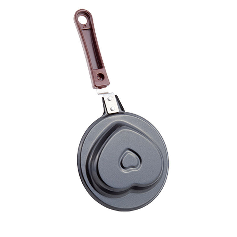 Xinze Custom Kitchen Diy Breakfast Cartoon Pattern Small Frying Pan Non-Stick Material Carbon Steel Fry Pan · image 6