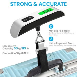 Balance numérique électronique portable de 50 kg pour bagages, valises et voyages - Product Image 4