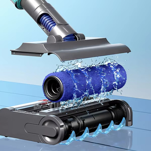 Aspirateur Machine à eau Nettoyeur Pièces de rechange Accessoire Balayeuse souple Tête de rouleau Brosse de sol Remplacement pour Dysons V7 <span class=keywords><strong>V8</strong></span> V10 V11 V15 - Product Image 4