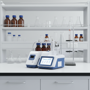 Titreur volumétrique Karl à prix départ usine pour l'analyse de l'humidité des solvants organiques et des matériaux chimiques - Product Image 2