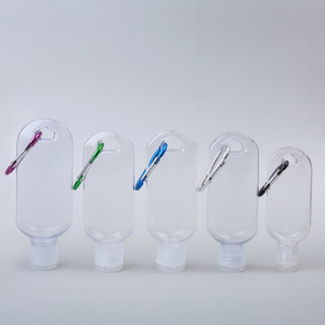 Oferta Especial: Botella de Spray PET Personalizada de 30ml, 50ml, 60ml con Llavero, Botella de Spray de Plástico para Desinfectante de Manos con Anillo para Llaves - Product Image 6