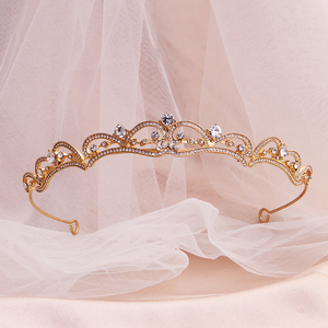 Diadèmes de mariage baroques et couronnes royales, bijoux de <span class=keywords><strong>cheveux</strong></span> de mariée en zircon, coiffes de princesse, diadèmes pour enfants, couronnes pour filles - Product Image 1