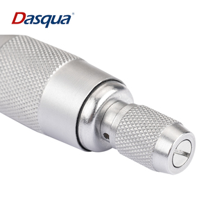 Dasqua Stainless Steel Disc Disk <b>Micrometer</b> 0.01 Graduation Rotating Type 4111-8102 Disc Disk <b>Micrometer</b> - Product Image 2