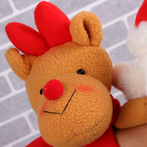 Bracelets en tissu de Noël transfrontaliers, décorations créatives pour enfants, motifs Père Noël, Bonhomme de neige, Renne, bracelets de dessin animé - Product Image 3