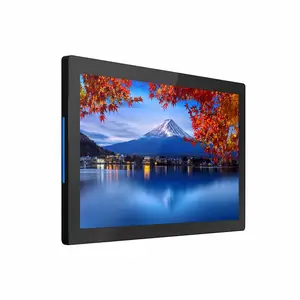 13,3 zoll poe netzteil innen lcd werbedisplay android touch smart digital signage player