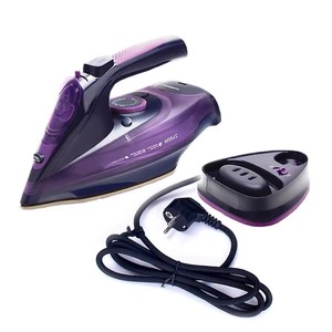 <span class=keywords><strong>Fer</strong></span> à <span class=keywords><strong>repasser</strong></span> électrique sans fil domestique, <span class=keywords><strong>fer</strong></span> à vapeur portable et <span class=keywords><strong>fer</strong></span> à <span class=keywords><strong>repasser</strong></span> vertical 2400W, réservoir d'eau de 360ml pour usage domestique - Product Image 5