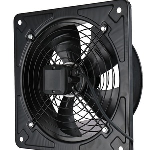 Ventilador Axial de Pared YWF4E/4D de 18 Pulgadas con Aspas de Plástico, 2800 RPM, Rodamiento de Manguito, Negro, para Ventilación Industrial y de Cocina - Product Image 1