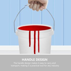 Vente chaude, seau rond en <span class=keywords><strong>plastique</strong></span> de qualité alimentaire de 5 gallons, avec poignée et couvercles, capacité de 1L <span class=keywords><strong>à</strong></span> 30L, fûts, seaux, barils, marque XUDING pour le stockage de l'eau - Product Image 3
