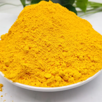 Poudre inorganique jaune pour revêtement, pigment d'oxyde de fer pour résine époxy et cuir, pigments pour cuir