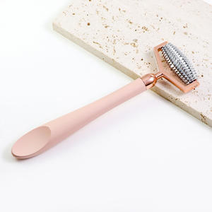 ลูกกลิ้งนวดหน้าและผิวกายแบบมือถือ แพลตตินัม สำหรับกระชับผิว ลดเลือนริ้วรอย 3 มิติ พร้อมเข็มนวด - Product Image 4