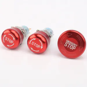 16mm 19mm 22mm Emergency Stop Push Button Switch Factory Outlet CE, ROHS approved