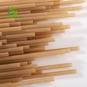 SUMKOKA Customized Smoothie Bagasse Drinking <strong>Straws</strong> Sugarcane Fiber Environmentally Friendly Material Bagasse <strong>Straws</strong> - Product Image 5