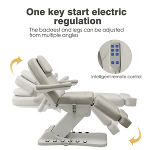 <span class=keywords><strong>2025</strong></span> nuova lettino elettrico per massaggi 3 motori mobili da salone moderna sedia per la ceretta - Product Image 3