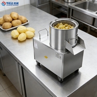 Commerciële volautomatische multifunctionele roestvrijstalen fruit- en groenteschilmachine