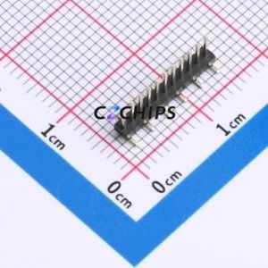 PZ1.27-UL2D-11A Pin Header SMD,P=1.27mm Connector 1x11P 1.27mm Pin Header Vertical Mount - Product Image 1