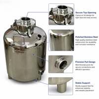 Cuve de Fermentation en Acier Inoxydable Teve 50L 100L 200L pour Équipement de Distillation d'Alcool