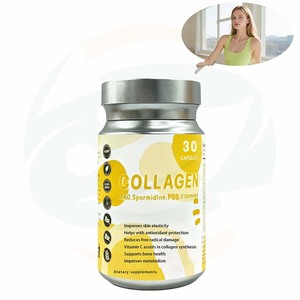 Cápsulas de Colágeno China-Herb en Stock con AKG, Espermidina, PQQ y Vitaminas, Mejora la Elasticidad de la Piel, Proporciona un Suplemento Antioxidante - Product Image 1