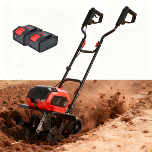 Motoculteur électrique sans fil Vertak 40V, poignée pliable, <span class=keywords><strong>petit</strong></span> cultivateur de jardin, retourneur de terre, motoculteur pour potager - Product Image 1