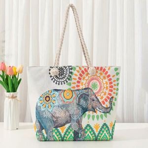 Sac fourre-tout en toile rayée personnalisé avec logo imprimé, recyclable, de haute qualité, coloré – Offre Spéciale - Product Image 3