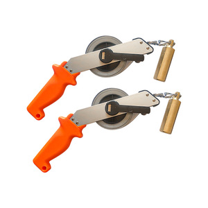 Double Sided Oil Gauge Tape Measure 20 M Stainless Steel Manual Return Lever Lock For Oil Wells And Marine Vessels - Product Image 1