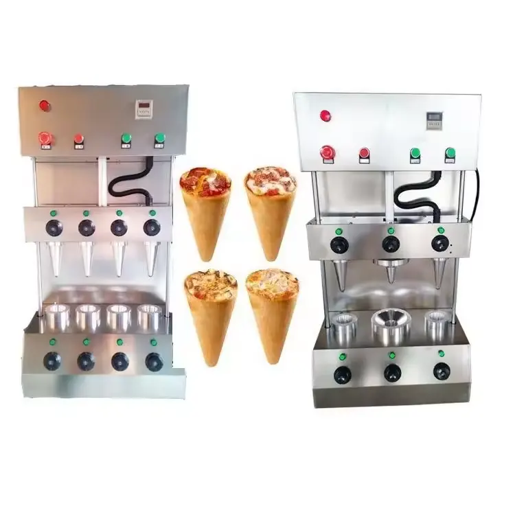 Machine électrique de crème glacée de fabricant/cône de cône de pizza