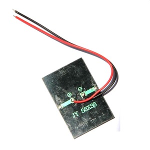 Panel solar Masuyoshi Mitsu 2V 140mA 58x38mm, placa de resina epoxi con cable para juguetes DIY y baterías recargables - Product Image 2