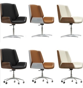 Moderna moda in legno in pelle confortevole ergonomica Manager <span class=keywords><strong>ufficio</strong></span> sedia Executive girevole Computer capo sedia <span class=keywords><strong>ufficio</strong></span> - Product Image 6