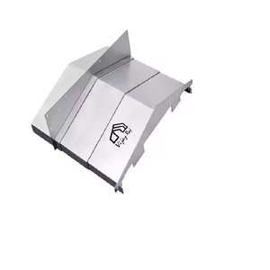 Couvercle carré en acier télescopique de protection de soufflet anti-poussière de style accordéon pour la protection de la voie de guidage CNC directe d'Inde - Product Image 1