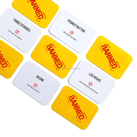 Usine en gros personnalisé imprimé deviner les défis amusant acte sur Charades mot carte jeu de société pour adultes