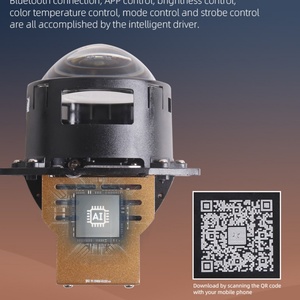 เลนส์ไฟหน้ารถยนต์คุณภาพสูง Sanvi AI Series Ai50 เลนส์ไฟรถยนต์ไฟฟ้า  วัสดุพลาสติก  พร้อมแผ่นสะท้อนแสง LED - Product Image 6