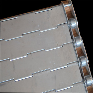 Gıda Sınıfı Paslanmaz Çelik 304 Metal Konveyör Zinciri Tel Örgü Bant Bisküvi Fırını Unlu Mamüller Tavlama Fırını Tünel Soğutma İçin - Product Image 3