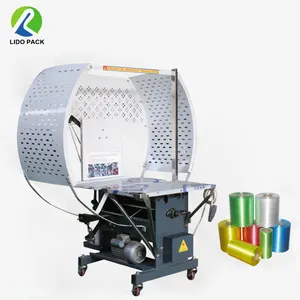 High speed top pressure PE Semi automatic tying strapping machine for sale