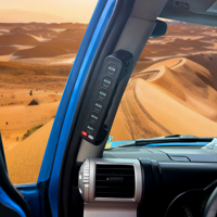 LEDIYTE Vente en gros Panneau de commande électrique personnalisé CNC à poignée pilier 6 interrupteurs, commande sans fil pour Toyota FJ Cruiser