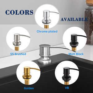 Cucina in acciaio inox distributore di sapone <span class=keywords><strong>per</strong></span> le mani pressato zinco lavello <span class=keywords><strong>detersivo</strong></span> <span class=keywords><strong>per</strong></span> <span class=keywords><strong>piatti</strong></span> PP bottiglia <span class=keywords><strong>per</strong></span> alberghi - Product Image 5