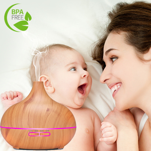 Top người bán 550ml Tinh dầu khuếch tán độ ẩm không khí điện bằng gỗ hương liệu khuếch tán - Product Image 3