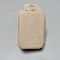 Biodegradable Recycled Pulp Molded Soap Packaging Box Paper Molded Packing Box for Soap