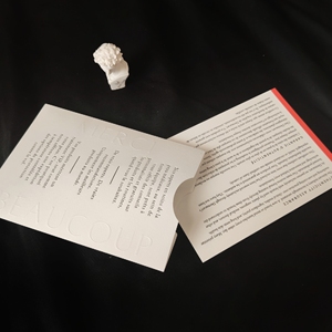 Cartes <span class=keywords><strong>de</strong></span> <span class=keywords><strong>remerciement</strong></span> personnalisées avec conception libre, gaufrage et impression en creux, haut <span class=keywords><strong>de</strong></span> gamme et luxueux - Product Image 1