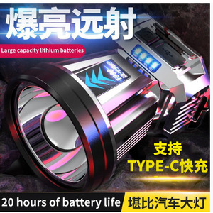 ไฟฉายคาดศีรษะ Xinster ระยะ 200-500 เมตร แบบชาร์จไฟได้ LED กันน้ำ สำหรับตั้งแคมป์ ตกปลา เหมืองแร่ - Product Image 4
