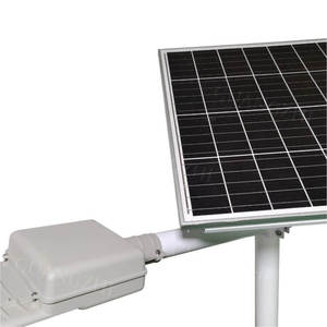 Lampe solaire LED à énergie solaire à panneau séparé SMD à haut rendement lumineux avec télécommande pour <span class=keywords><strong>garage</strong></span>, véranda, cour, patio - Product Image 3