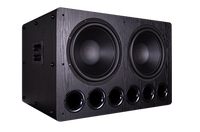 Caissons de basses actifs Tonewinner SW-D8000PRO de 15 pouces à double haut-parleur avec amplificateur de classe D